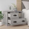vidaXL Bedside Cabinet Grey Sonoma 60x39x45 cm