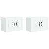 vidaXL Wall Cabinet PORTO 2 pcs White 60 x 31 x 40 cm Engineered Wood