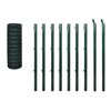 vidaXL Euro Fence Steel 10x0.8 m Green