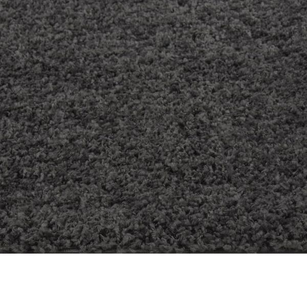 vidaXL Shaggy Rug High Pile Anthracite 120x170 cm