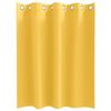 vidaXL Blackout Curtains with Rings 2 pcs Mustard Yellow 140 x 140 cm