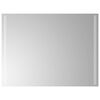 vidaXL LED Bathroom Mirror 60x80 cm