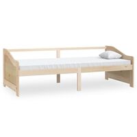 vidaXL 3-Seater Day Bed Solid Pinewood 90x200 cm