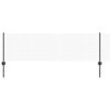 vidaXL Welded Wire Fence with Posts 100 x 0.6 m PVC-Coated Steel Grey