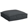 vidaXL Pallet Cushion for suitable for Seat 4 pcs Black 40 x 40 x 8 cm