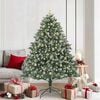 vidaXL Artificial Christmas Tree with 300 LEDs with Stand Green 180 cm