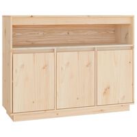 vidaXL Sideboard 104.5x34x80 cm Solid Wood Pine