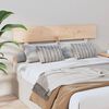 vidaXL Bed Headboard 124x3x81 cm Solid Wood Pine