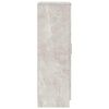 vidaXL Shoe Cabinet Concrete Grey 55x35x108 cm Engineered Wood