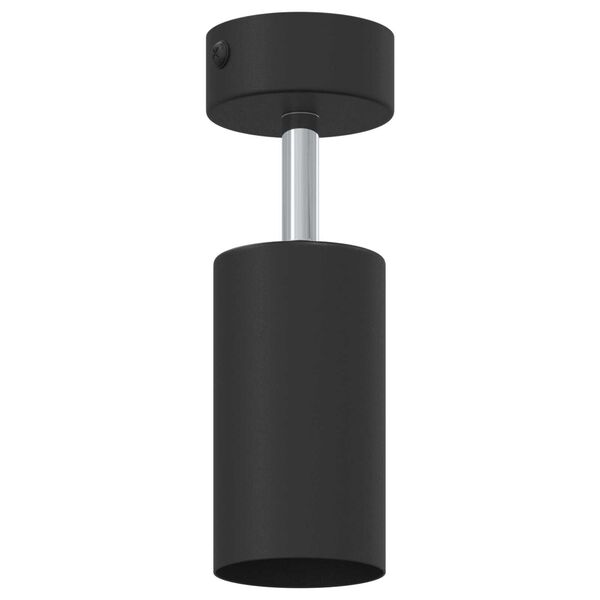 vidaXL Ceiling Spotlight Black 6 x 6 x 16.5 cm Steel