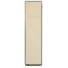 vidaXL Wardrobe with Compartments and Rods Cream 150x45x175 cm Fabric