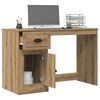 vidaXL Desk with Drawer Artisan Oak 50 x 115 x 75 cm Engineered Wood