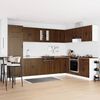 vidaXL Kitchen Cabinet with Storage Kalmar Brown Oak 80 x 46 x 81.5 cm