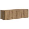 vidaXL TV Wall Cabinet Set Wall-mounted 6 pcs Artisan Oak