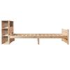 vidaXL Bookcase Bed without Mattress 75x190cm Small Single Solid Wood Pine