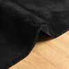 vidaXL Rug HUARTE Short Pile Soft and Washable Black 200x200 cm