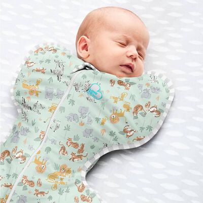 Love to Dream Baby Swaddle Swaddle Up Original Stage 1 S Safari Green