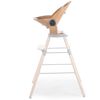 CHILDHOME High Chair Seat Evolu Newborn Wood Natural Anthracite