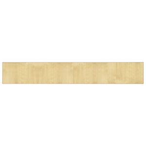 vidaXL Rug Rectangular Light Natural60x400 cm Bamboo