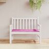vidaXL Garden Bench Cushion Pink 120 x 50 x 4 cm Oxford fabric