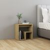 vidaXL Bed Cabinets 2 pcs Sonoma Oak 40x30x40 cm Engineered Wood