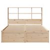 vidaXL Bed Frame without Mattress 140x190 cm Solid Wood Pine