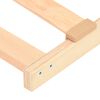 vidaXL Slatted Bed without Mattress Base with 13 Slats 90x200cm