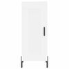 vidaXL Highboard White 34.5x34x180 cm Engineered Wood