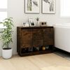 vidaXL Sideboard Smoked Oak 97x31x75 cm Engineered Wood