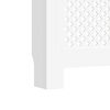 vidaXL Radiator Covers 2 pcs White 152x19x81.5 cm MDF