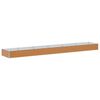 vidaXL Garden Raised Bed Light Brown 582 x 100 x 36 cm