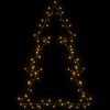 vidaXL Christmas Lights Christmas Tree Silhouette 115 LEDs Warm White