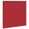 vidaXL Roller Blind Blackout Red 165x150 cm Fabric Width 161.6 cm Polyester