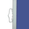 vidaXL Patio Retractable Side Awning 100x500 cm Blue