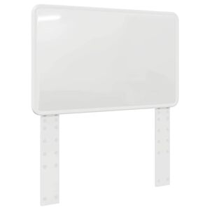 vidaXL Headboard with Headboard Gloss White 75 cm Engineered wood