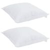 vidaXL Winter Duvet with Pillow 3 pcs White Microfiber