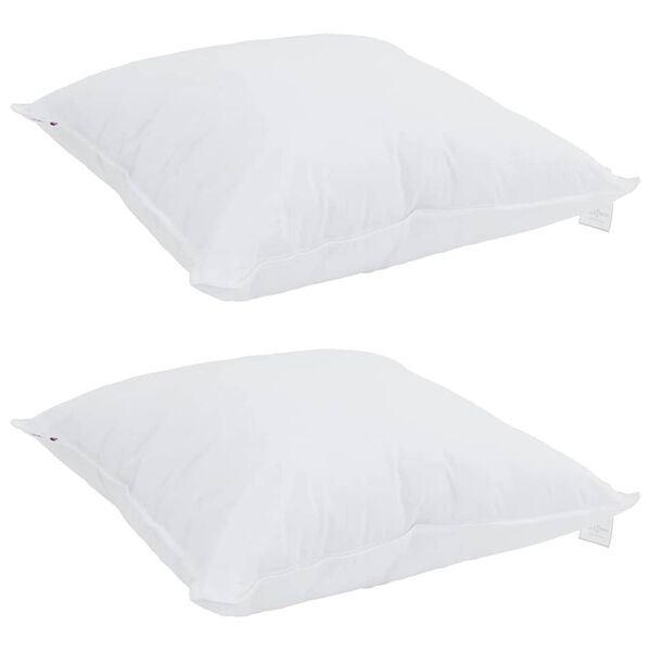 vidaXL Winter Duvet with Pillow 3 pcs White Microfiber