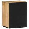 vidaXL Bathroom Wall Cabinet 38x33x48 cm Solid Wood Mango