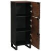 vidaXL Highboard Brown 40 x 33 x 110 cm Solid mango wood