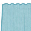 vidaXL Voile Curtains with Rod Pockets 2 pcs Turquoise