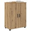 vidaXL Bathroom Cabinet with Storage Artisan Oak 60 x 35 x 80 cm