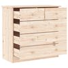 vidaXL Chest of Drawers ALTA 77x35x73 cm Solid Wood Pine