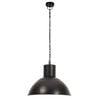 vidaXL Hanging Lamp 25 W Black Round 48 cm E27