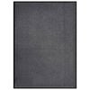 vidaXL Doormat Anthracite 60x80 cm