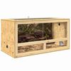 vidaXL Terrarium Brown 100 x 50 x 50 cm OSB