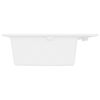 vidaXL Kitchen Sink White 79 x 50 x 31 cm Granite