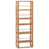 vidaXL Shelving Unit 60x30x180 cm Solid Teak Wood
