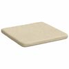 vidaXL Seat Cushions 4 pcs Cream 40 x 40 x 3 cm Fabric