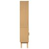 vidaXL Bathroom Cabinet Olden Brown 35 x 30 x 159 cm Solid Pine wood