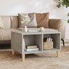 vidaXL Coffee Table Concrete Grey 60x50x36.5 cm Engineered Wood